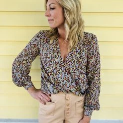Lush Clothing Lush Dawn Floral Blouse