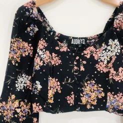 Audrey 3+1 Bunch Of Flowers Crop Clothing