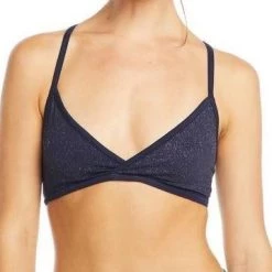 Chaser Brand Chaser Cross Back Glitter Bralette