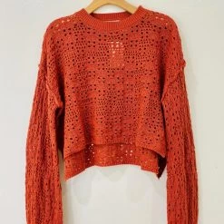 Clothing Patrons Of Peace Pumpkin Sweater