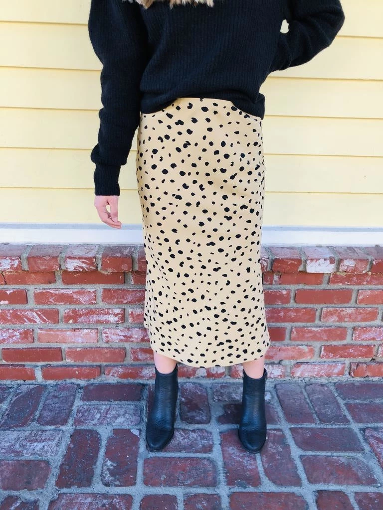 Audrey 3+1 Spotted Dots Slip Skirt Clothing 2 Audrey 3+1 Spotted Dots Slip Skirt Clothing