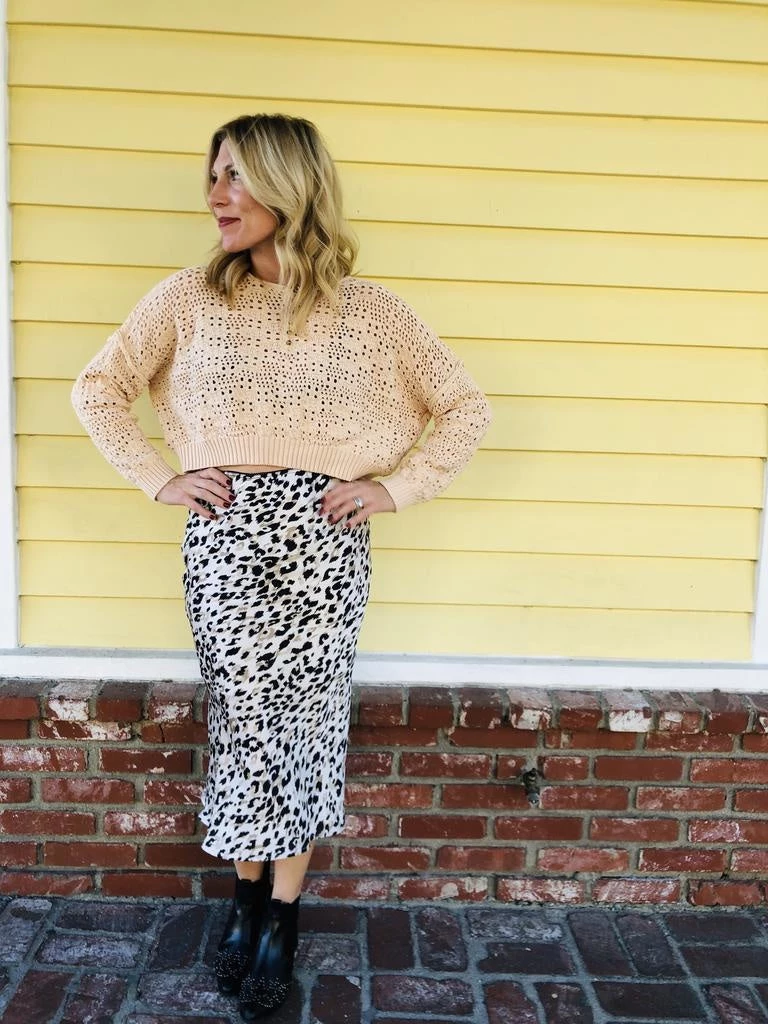 Audrey 3+1 Animal Feels Slip Skirt Clothing 2 Audrey 3+1 Animal Feels Slip Skirt Clothing