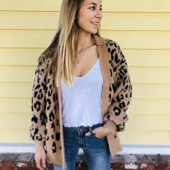 Trend Notes Clothing Lala Leopard Cardigan