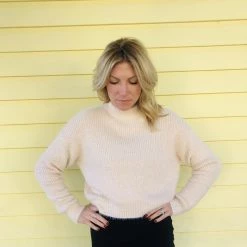 Audrey 3+1 Clothing Angora Knit Long Sleeve Sweater 14 Audrey 3+1 Clothing Angora Knit Long Sleeve Sweater