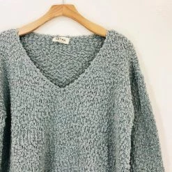 Trend Notes Popcorn Sweater Clothing