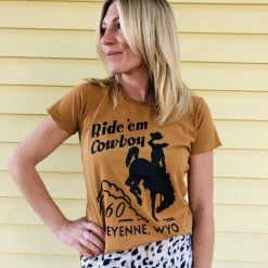 Bandit Brand Ride Em Cowboy Tee Clothing