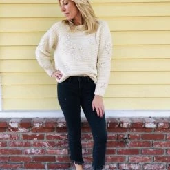 Lush Clothing Two Hearts Sweater