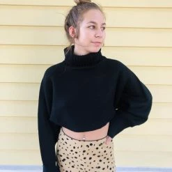 Clothing Audrey 3+1 Seriously Cropped Sweater