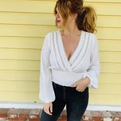 Lush Clothing Sunday Blouse