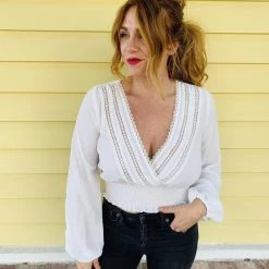Lush Clothing Sunday Blouse