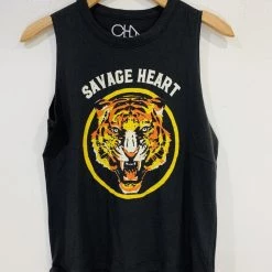 Chaser Brand Chaser Savage Heart Muscle Tank Clothing