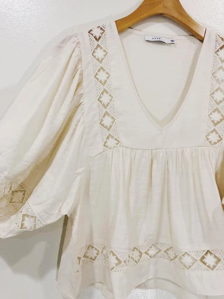 Lush Clothing Indiana Babydoll Top 3 Lush Clothing Indiana Babydoll Top