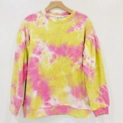 Trend Notes Seeking Sunshine Tie Dye Sweater