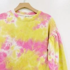 Trend Notes Seeking Sunshine Tie Dye Sweater