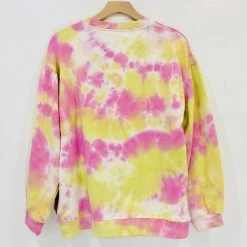 Trend Notes Seeking Sunshine Tie Dye Sweater