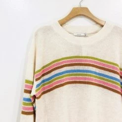 Lush Clothing Retro Stripe Sweater