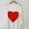 Andthewhy Love Heart Sweater