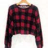 Audrey 3+1 Clothing Check Mate Sweater