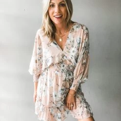 Love Stitch Savannah Floral Mini Dress Clothing