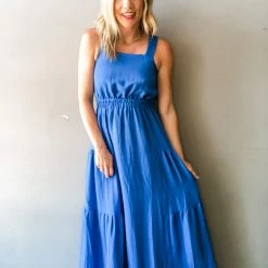 Pinch Clothing Baby Blues Maxi Dress
