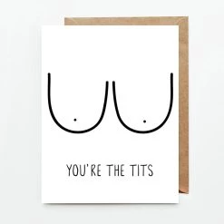 Oh Happy Kay Designs You're The Tits Card