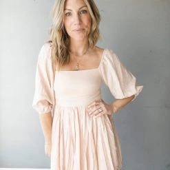 Mable Like Linen Mini Dress