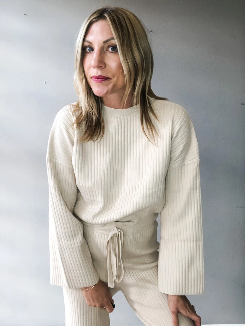 Listicle Ojai Ribbed Sweat Set Clothing 7 Listicle Ojai Ribbed Sweat Set Clothing