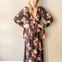 Ces Femme Clothing Mad About Floral Maxi Dress