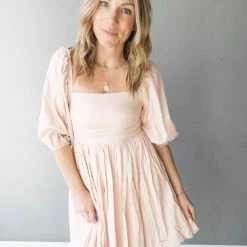 Mable Like Linen Mini Dress