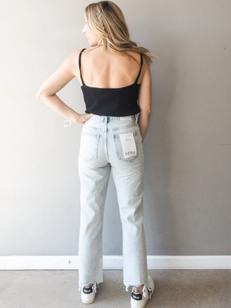 Pistola Charlie High Rise Straight 8 Pistola Charlie High Rise Straight