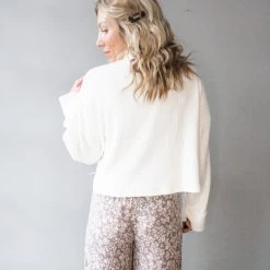 Project Social T Ren Mock Neck Cozy