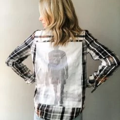 Envy Upcycle Kobe Vintage Tee Flannel