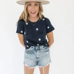 Pistola Nova Relaxed High Rise Cut Off Clothing