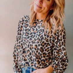 Audrey 3+1 Clothing Leopard Long Sleeve