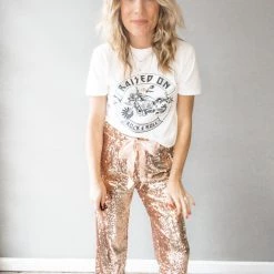Listicle On The Town Sequins Pant