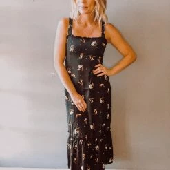 Saltwater Luxe Clothing Wildflower Midi Dress