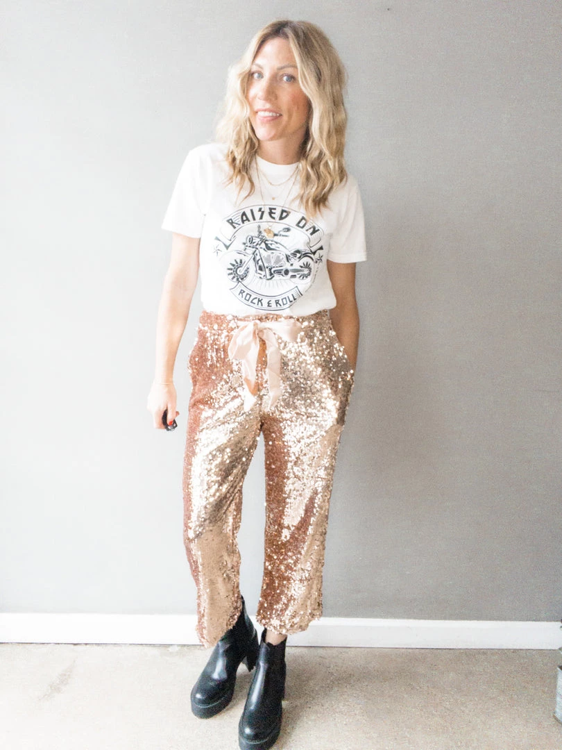 Listicle On The Town Sequins Pant 5 Listicle On The Town Sequins Pant