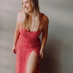 Audrey 3+1 Clothing Top Down Midi Dress