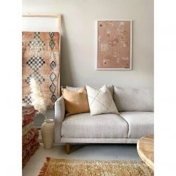 Bali Harvest Cream Cross Cushion Cover Clothing