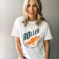 Trend Notes Roller Vintage Graphic Tee Clothing