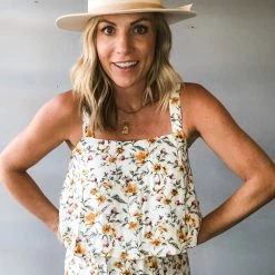 Saltwater Luxe Gwen Crop Tank Clothing