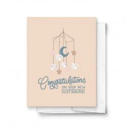 Parcel Island Congrats On New Sleep Schedule Card