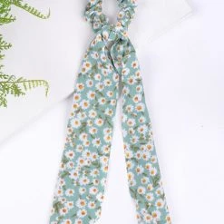 Selini New York Floral Ribbon Scrunchie