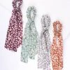 Selini New York Floral Ribbon Scrunchie