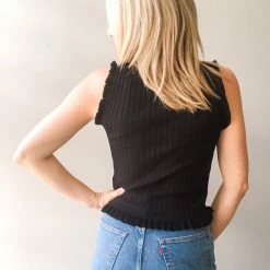 Hem & Thread Chasing Frills Top