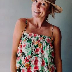 Lush Clothing Meadow Smocked Cami