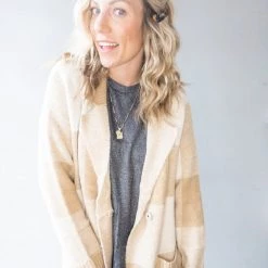 Lush Clothing Mad For Plaid Cardigan