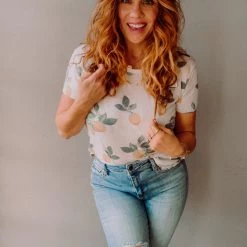 Chaser Brand Clothing Chaser Lemon Vintage Crew