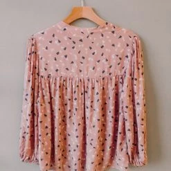 Lush Clothing Made About Mauve Top