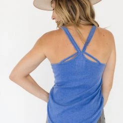 Chaser Brand New Arrivals Chaser Strappy Racerback Tank